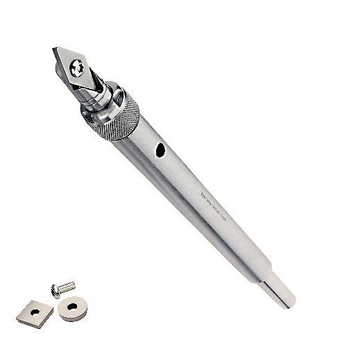 Sorby Turnmaster schacht 13 mm met 3 HSS snijmessen