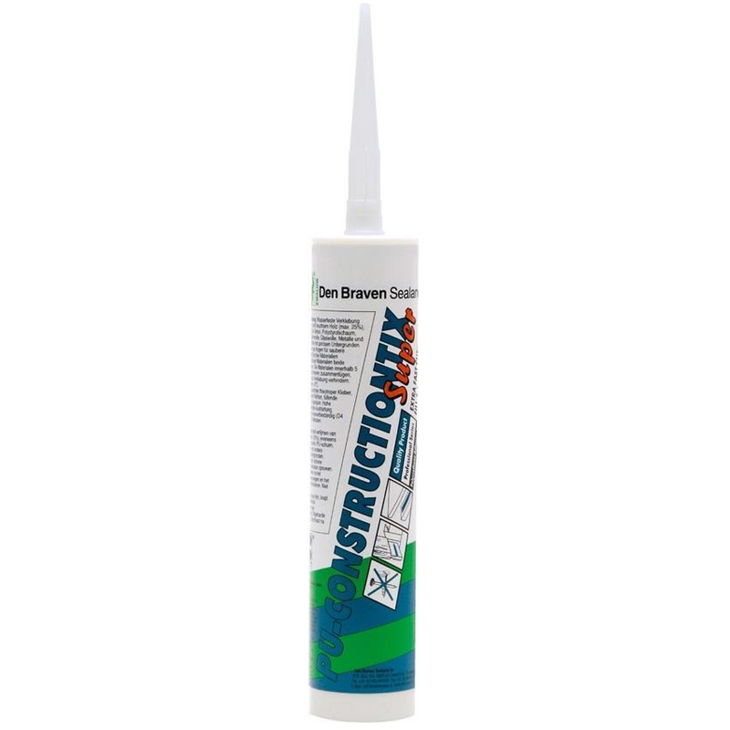 Zwaluw pu-construction-tix super lijm 310 ml transparant