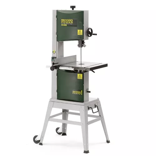Record Power BS300E lintzaagmachine incl. onderstel