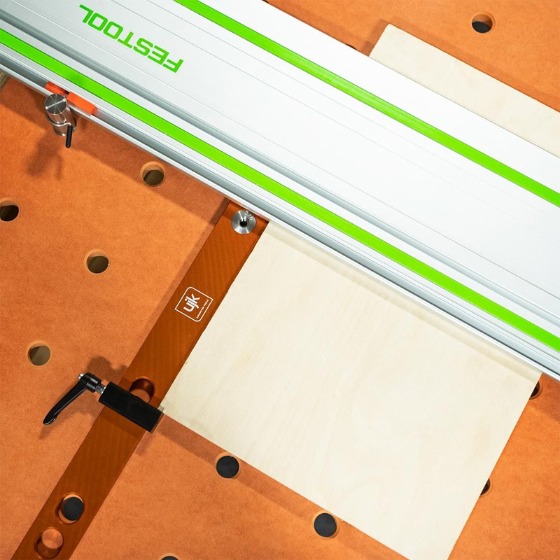 UJK Parf System geleideliniaal 600 mm met stop