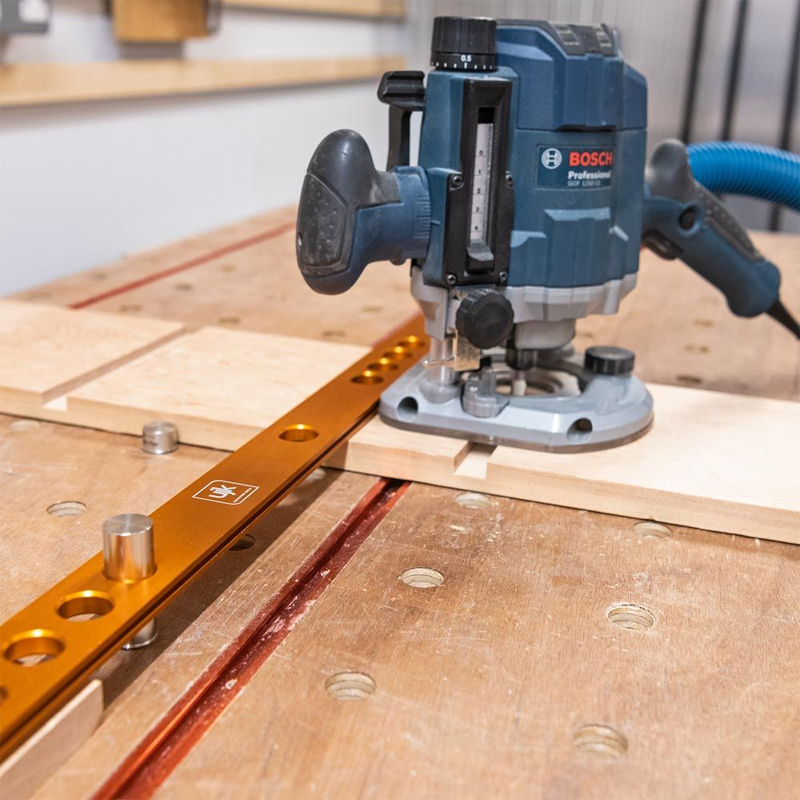 UJK Parf System geleideliniaal 1000 mm met stop