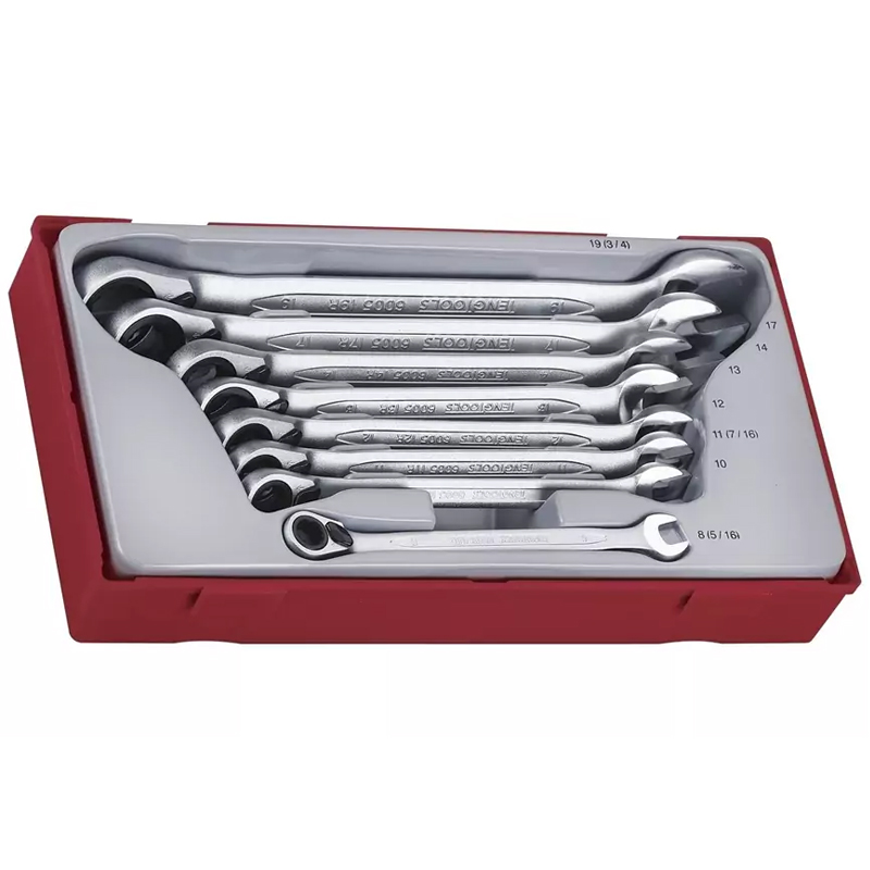 Tengtools ratel-steekringsleutelset 8-delig