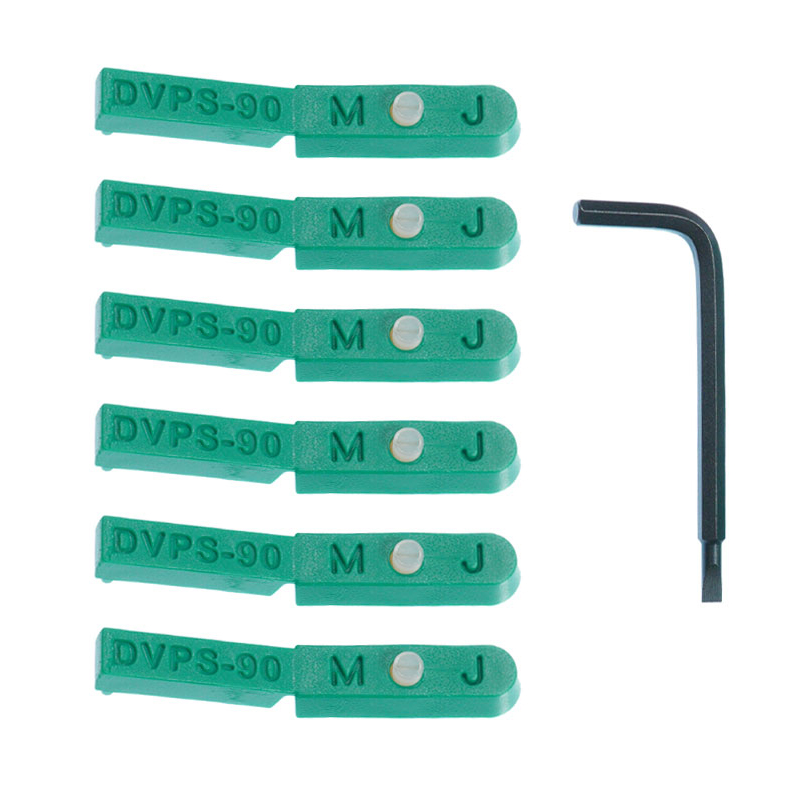 MicroJig MatchFit Pop-Stop werkbankaanslag, 6 stuks