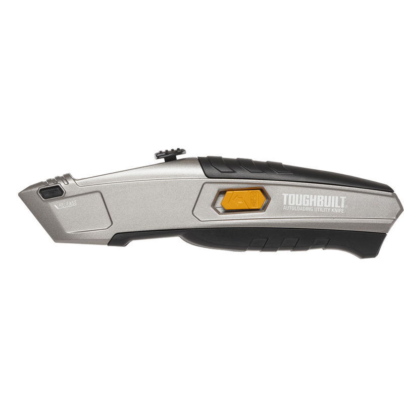 ToughBuilt Autoloaded Utility Knife, 2 stuks + 50 reservemessen