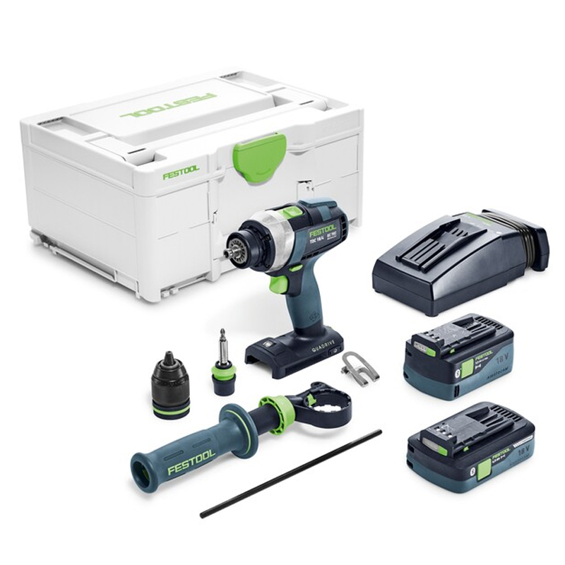 Festool TDC 18/4 I-Plus accu-schroefboormachine