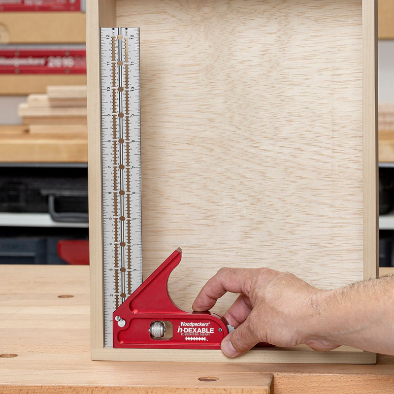 Woodpeckers indexable verstelbare winkelhaak 300 mm