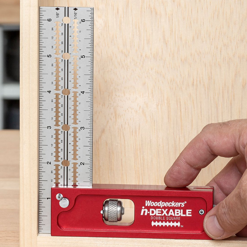 Woodpeckers indexable verstelbare blokhaak 150 mm