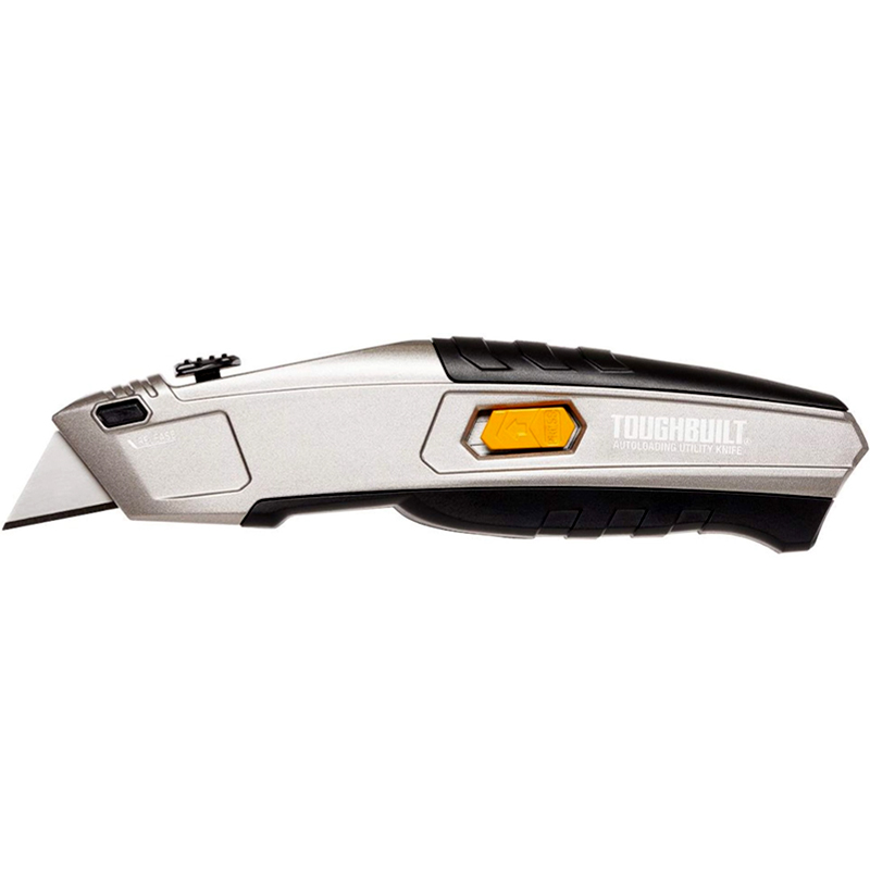 ToughBuilt Autoloaded Utility Knife, 2 stuks + 50 reservemessen