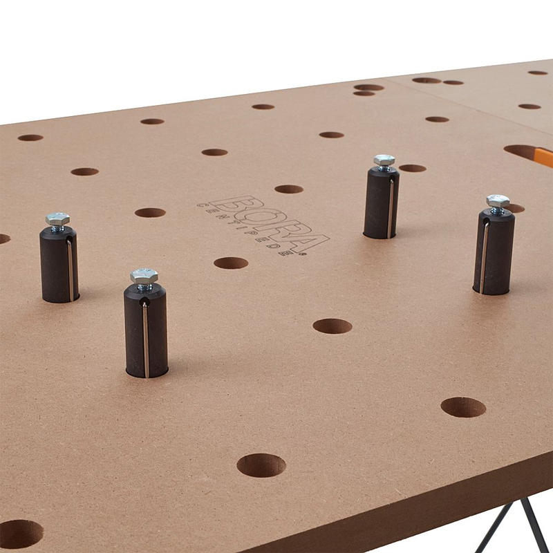 Bora werkbankaanslag benchdog met T-slot connector 19 mm, 4 stuks