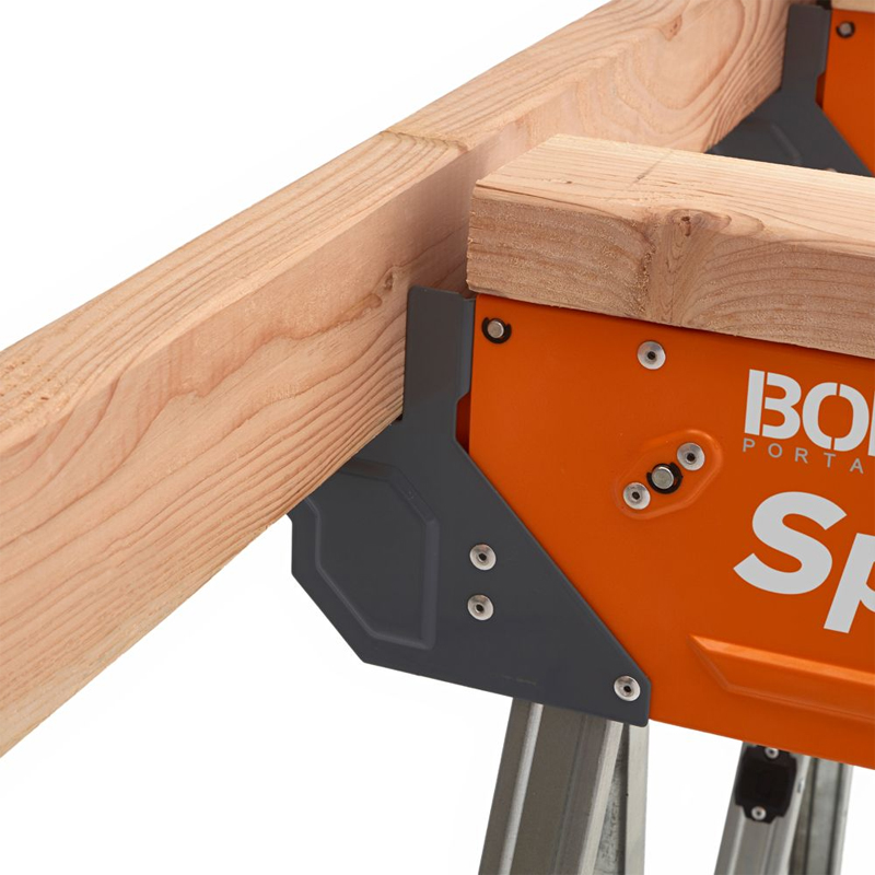 Bora PM-4500T Speedhorse set van 2 stalen werkbokken