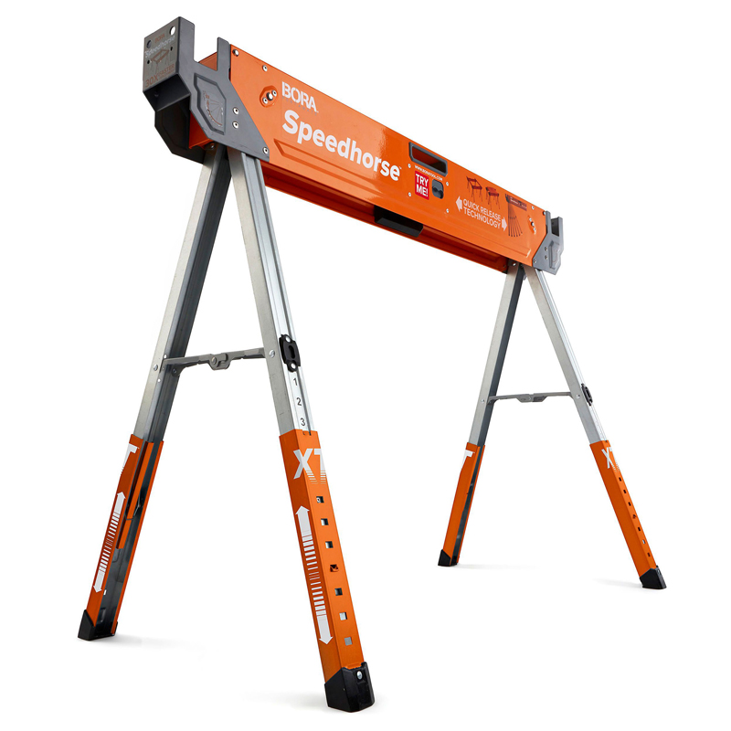 Bora PM-4550T verstelbare Speedhorse XT set van 2 stalen werkbokken