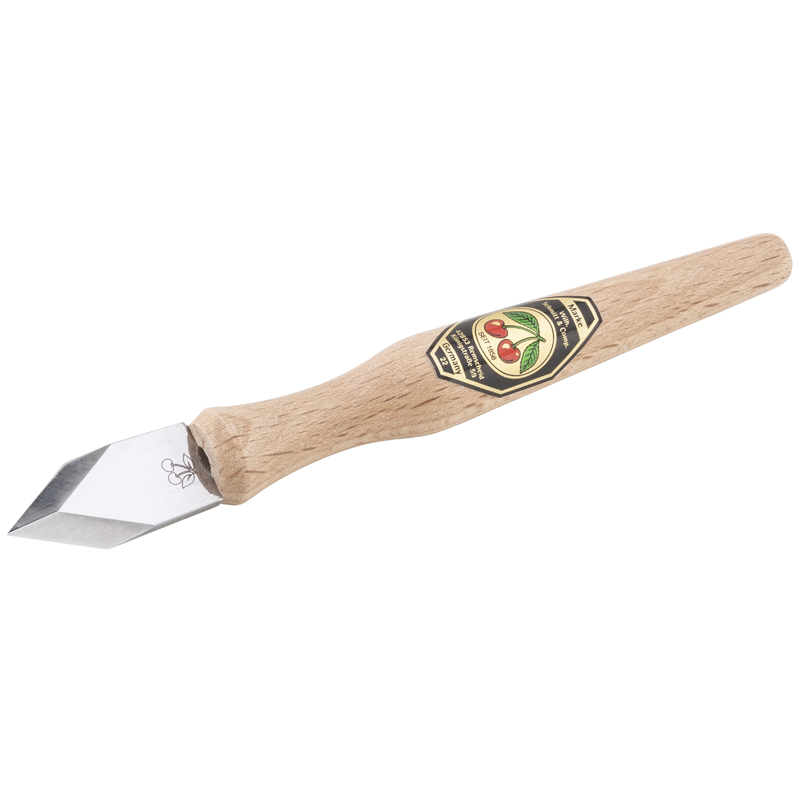 Kirschen steekbeitelset 6-delig met houten hamer en markeermes