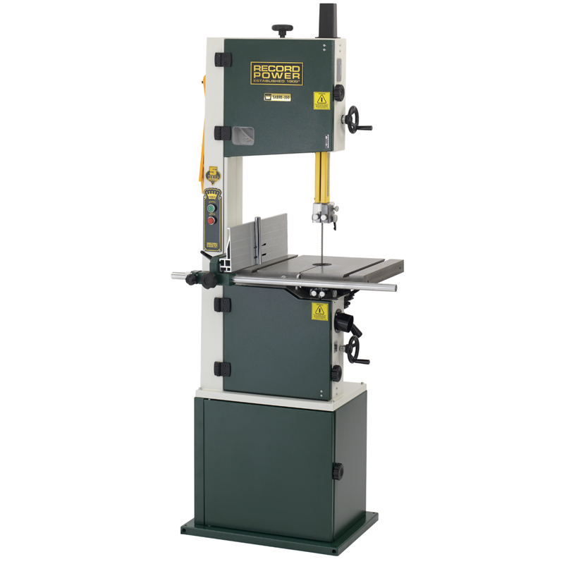 Record Power SABRE 350 lintzaagmachine incl. onderstel