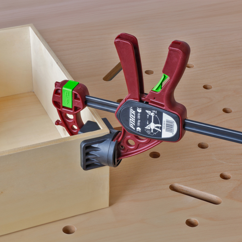 Piher set 90° steun voor Quick snellijmtang