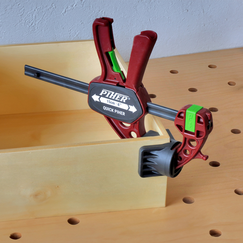 Piher set 90° steun voor Quick snellijmtang