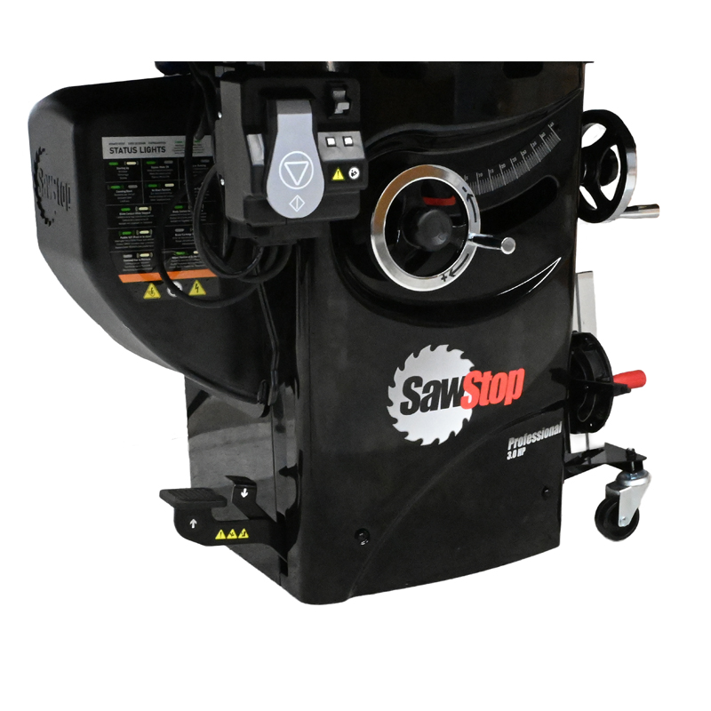SawStop Professional Integrated onderstel voor de Professional Cabinet tafelcirkelzaag