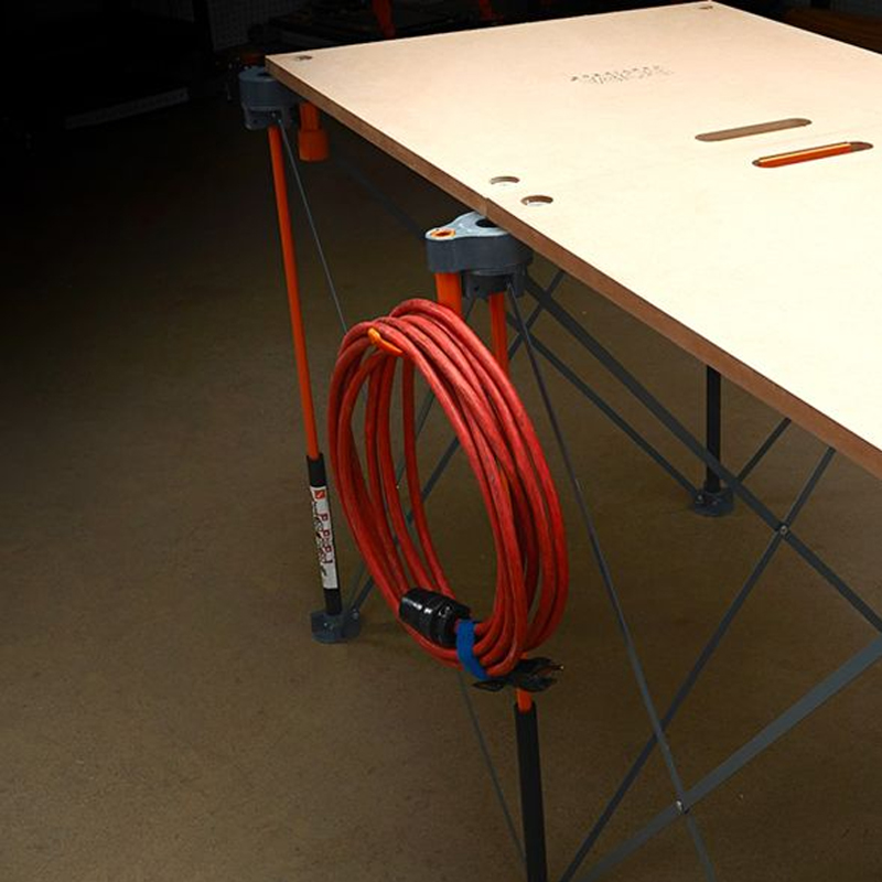 Bora Centipede hakenset werktafel, 2 stuks
