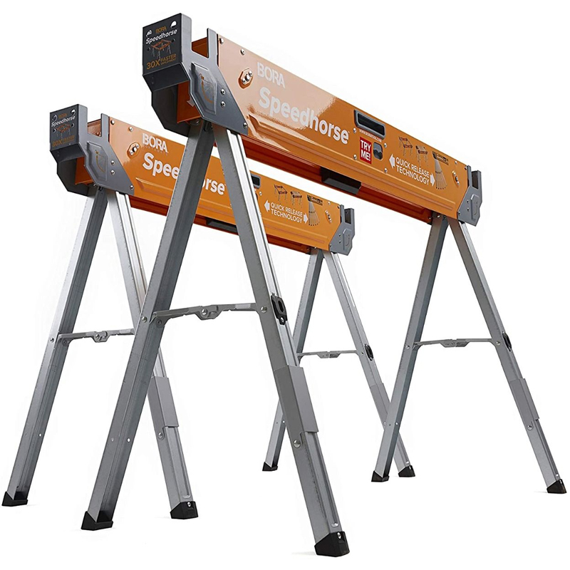 Bora PM-4500T Speedhorse set van 2 stalen werkbokken