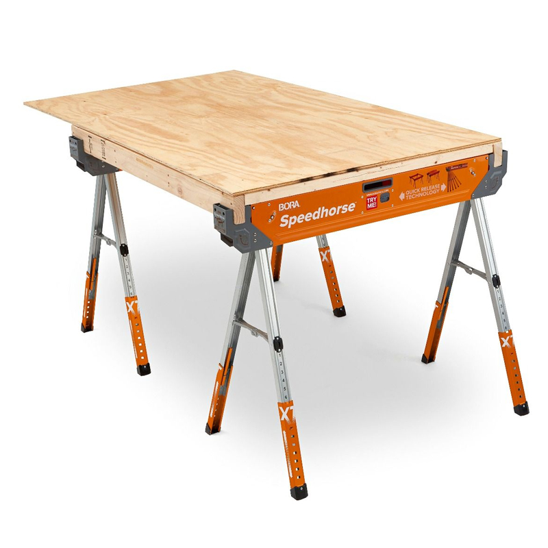 Bora PM-4550T verstelbare Speedhorse XT set van 2 stalen werkbokken