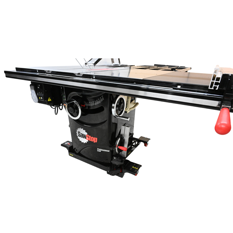 SawStop Industrial hydraulisch onderstel voor de Professional Cabinet tafelcirkelzaag