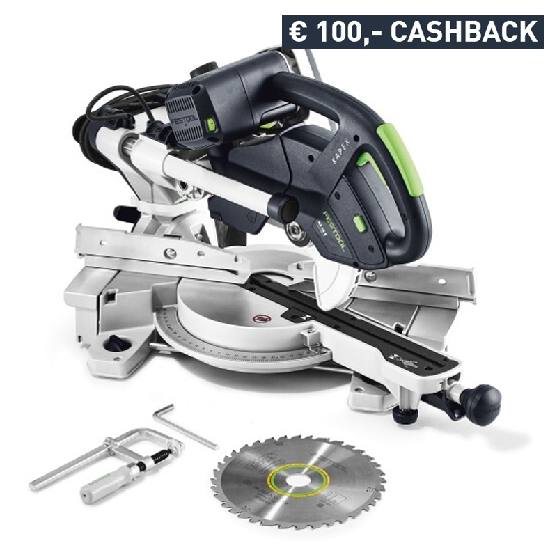 Festool KS 60 E afkortzaag met trekfunctie