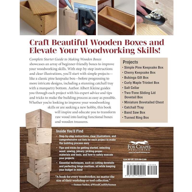 Complete Starter Guide to Making Wooden Boxes - Albert Kleine