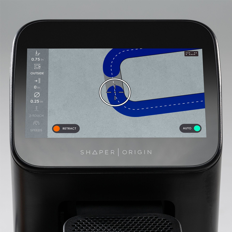 Shaper Origin handgestuurde CNC-freesmachine