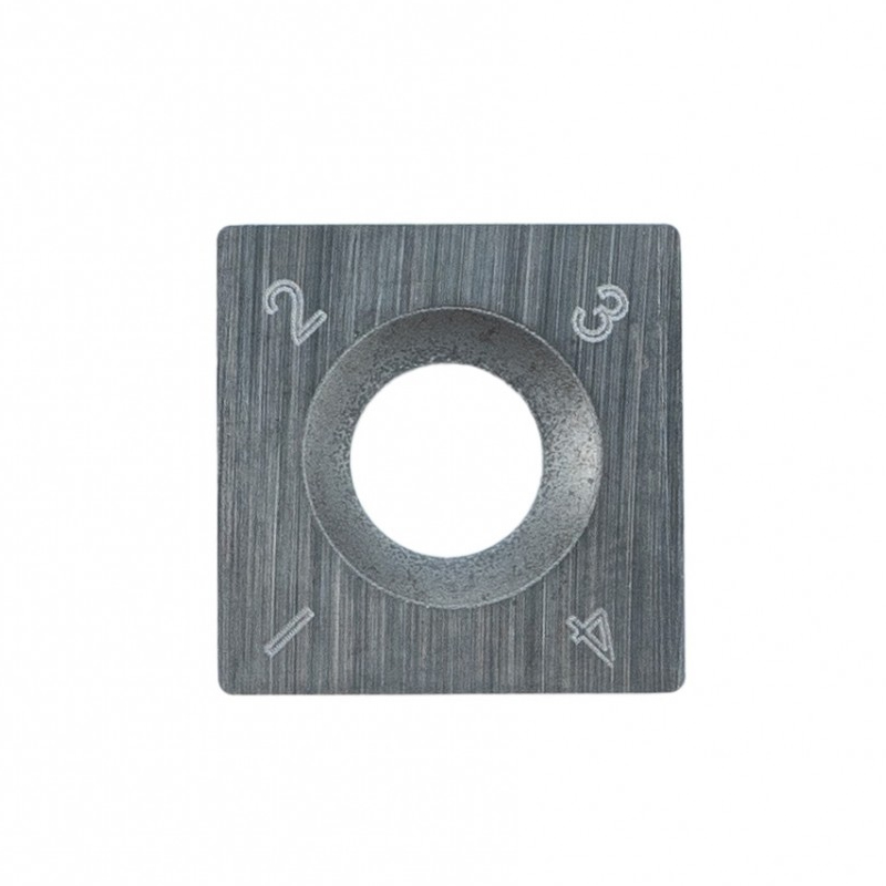 Exmac vervangingsmessen 15 x 15 x 2,5 mm voor spiral block, 10 stuks
