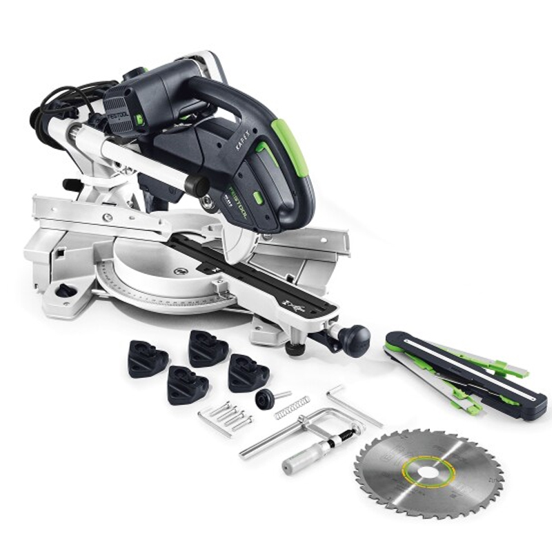 Festool KS 60 E-set afkortzaag met trekfunctie