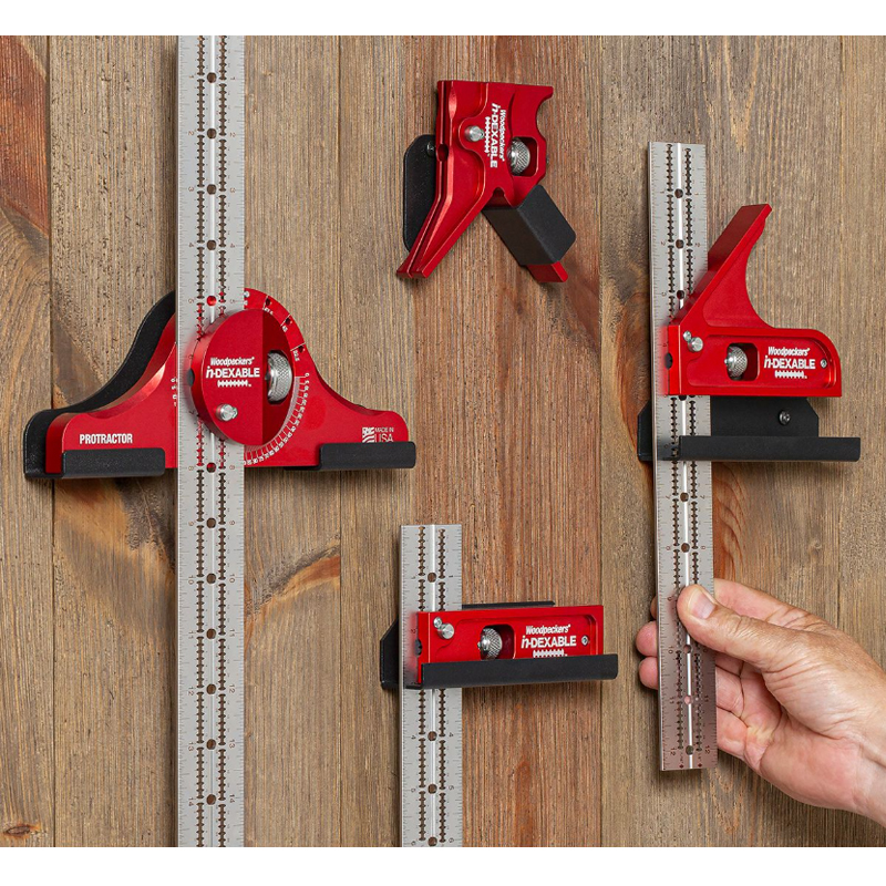 Woodpeckers Indexable Square Deluxe Kit