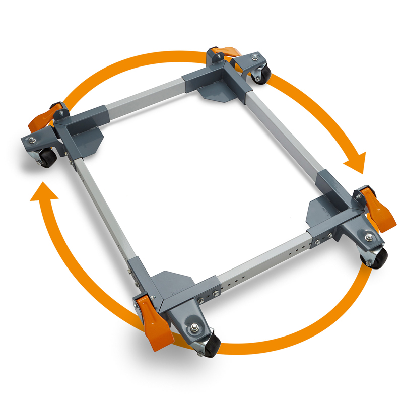 Bora PM-3550 Super Duty universeel zwenkbaar onderstel voor stationaire machines tot 680 kg