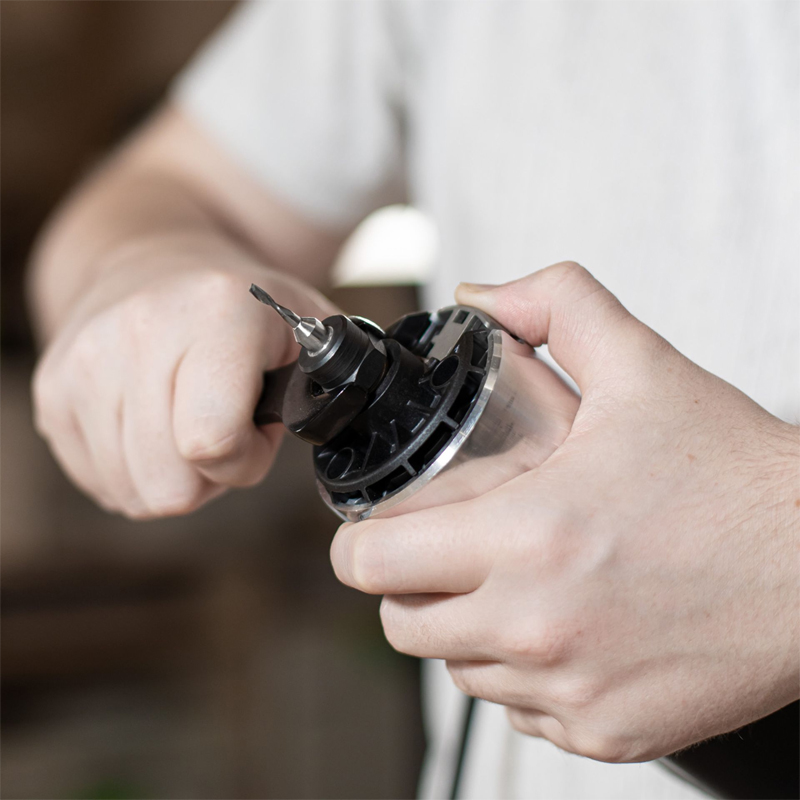 Shaper spiraalgroeffrees 3 mm (schacht 8 mm)