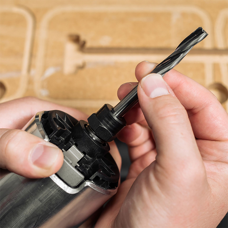 Shaper spiraalgroeffrees drievoudig gesneden 8 x 35 mm (schacht 8 mm)