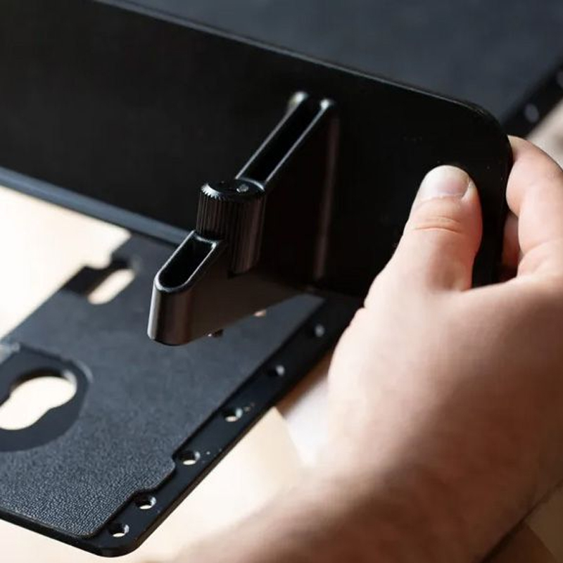 Shaper Plate adapter voor het infrezen van slotkasten