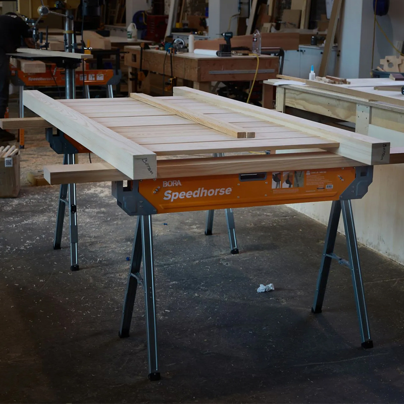 Bora PM-3350T Workhorse set van 2 stalen werkbokken