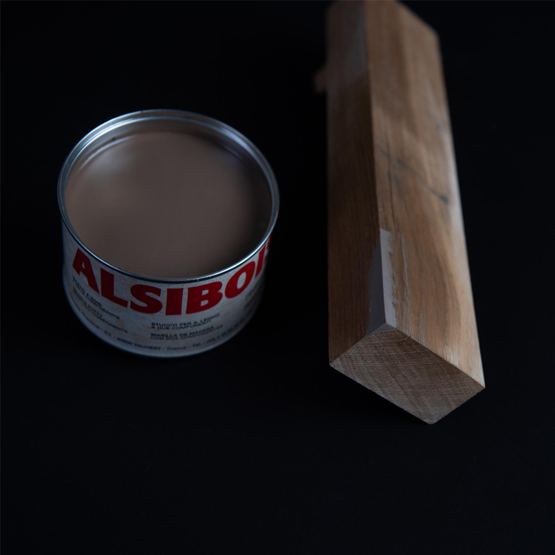 Alsibois houtvuller 2-componenten gerookte eik 400 ml
