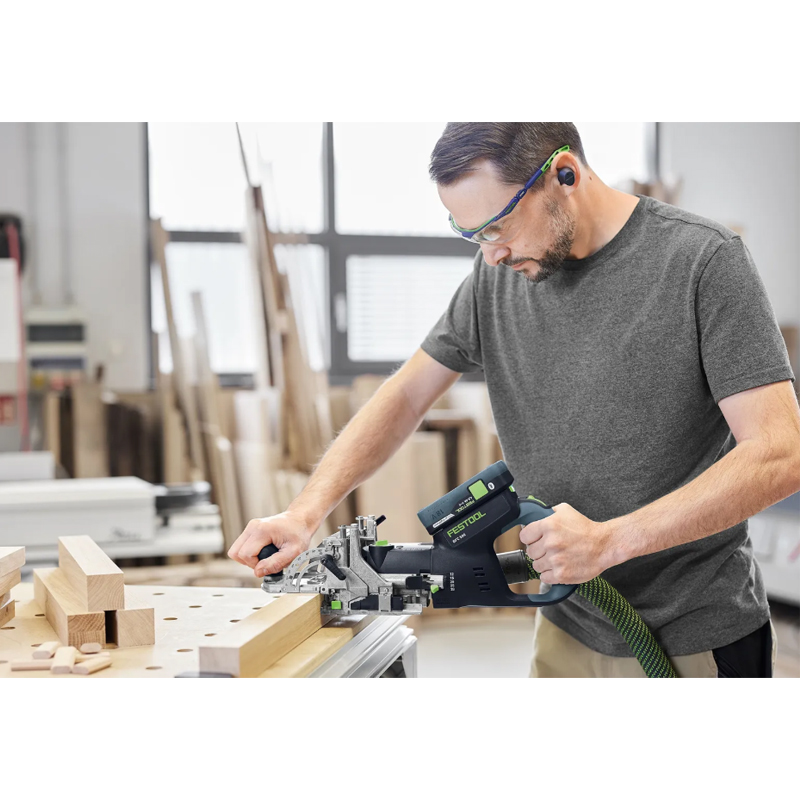 Festool DFC 500 E-Basic accu Domino-deuvelfrees (zonder accu)