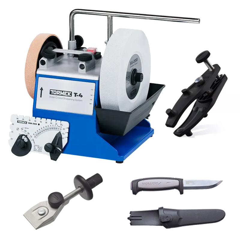 Tormek T4 natslijpmachine Baptist Bushcraft set
