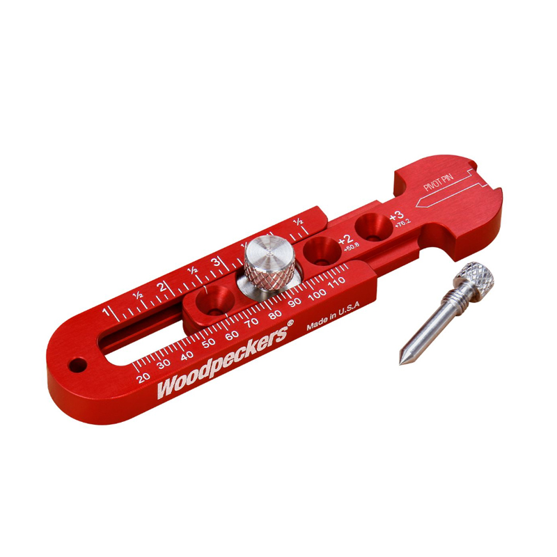 Woodpeckers aluminium zak passer 25 - 175 mm