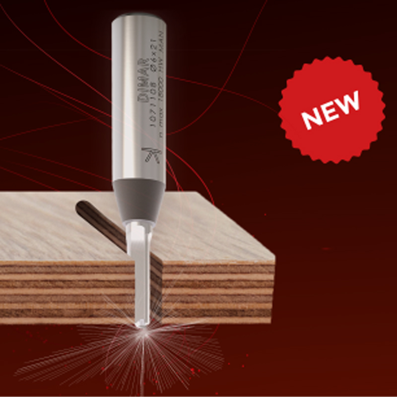 Hm 304-8 Rocket 1.0 groeffrees Ø 6 x 25 mm (schacht 8 mm)