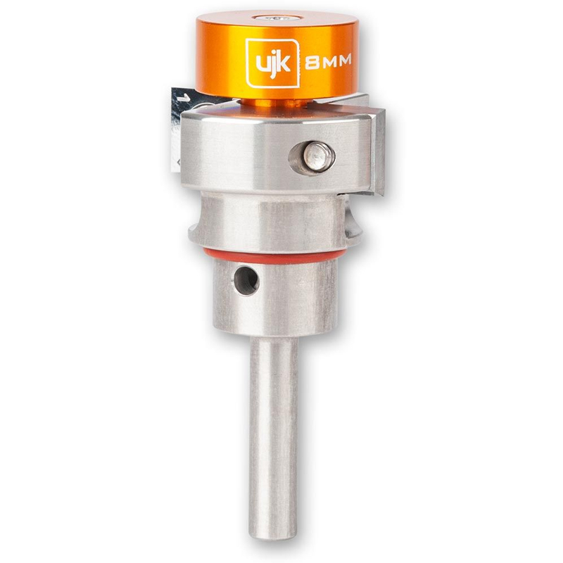 UJK sponnningfrees 8 mm schacht met metrische lagers in systainer