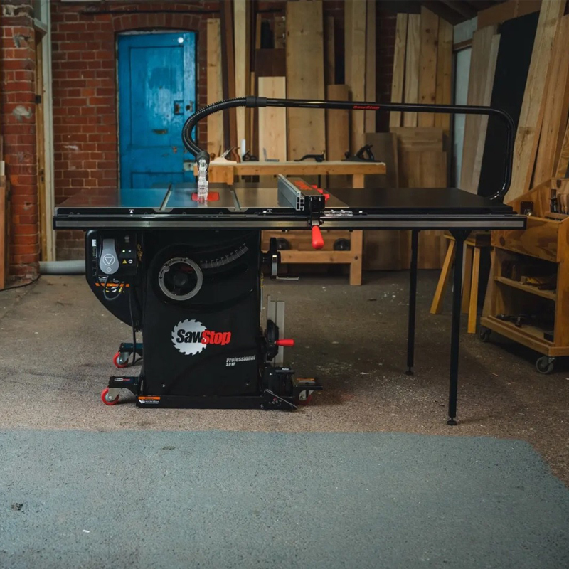 SawStop Professional Cabinet tafelcirkelzaag 915 mm, 2200 Watt - tijdelijk met twee gratis Titanium zaagbladen en cartridge