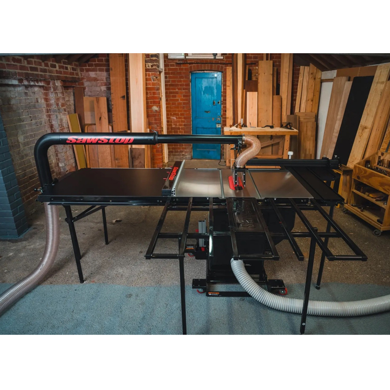 SawStop Professional Cabinet tafelcirkelzaag 915 mm met zwevende bovenarm, Dado insert en rem, 2200 Watt