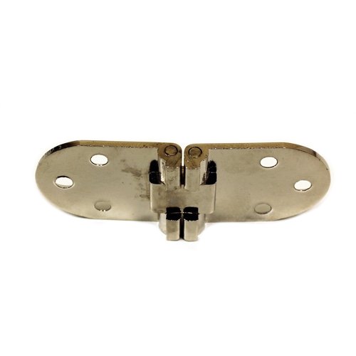 Klepscharnier rond nikkel 30 x 72 mm