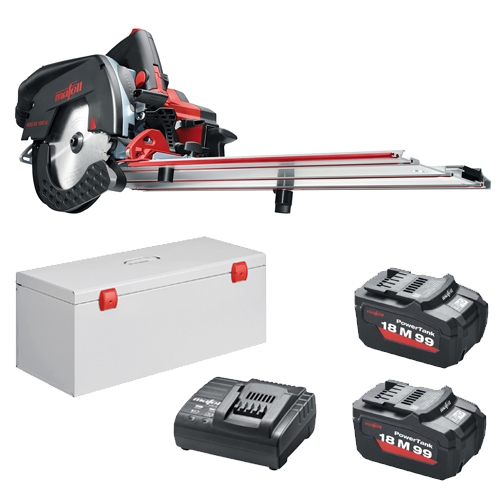 Mafell accu-afkortzaag KSS 60 18M BL in transportkoffer