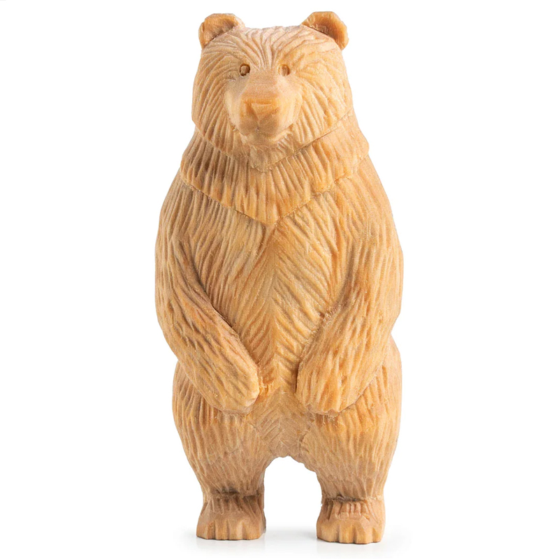 BeaverCraft houtsnijset staande beer