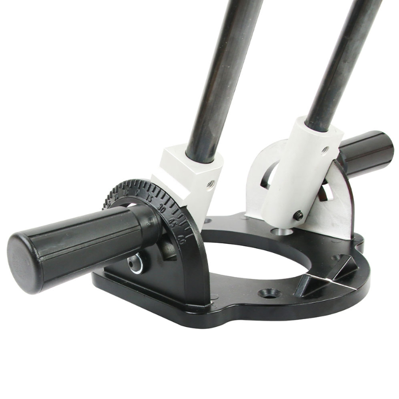 Zwenkbare aluminium boorstandaard 350 mm