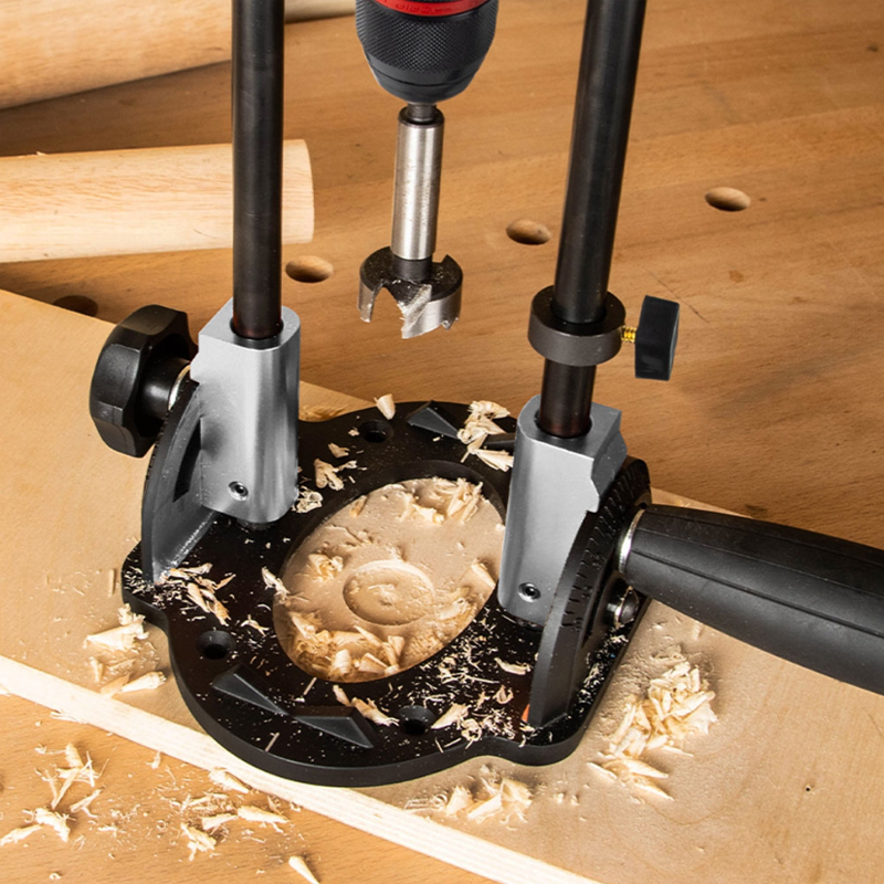 Zwenkbare aluminium boorstandaard 350 mm