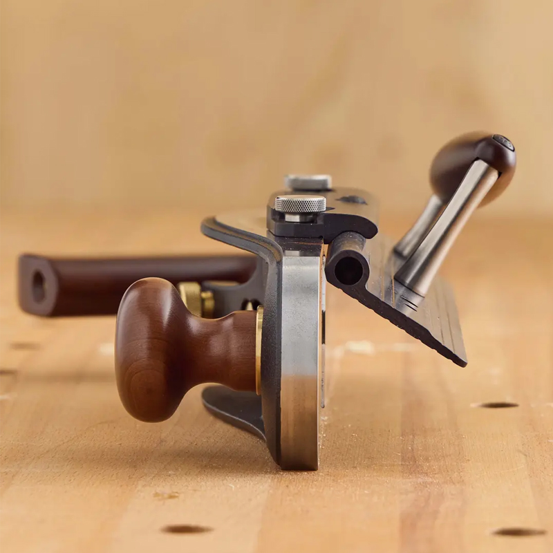 Veritas langsgeleider met hotdog voor Veritas-schaven met schroefdraadgaten