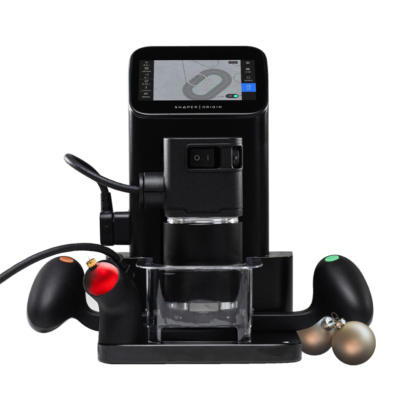 Shaper Origin handgestuurde CNC-freesmachine - tijdelijk met gratis accessoirepakket